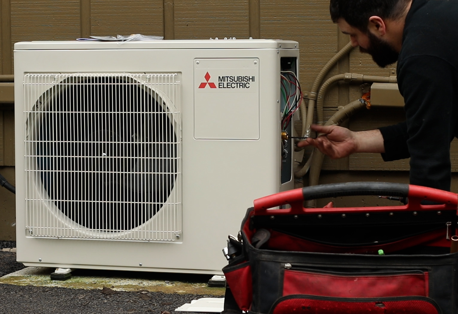 heat pump installation