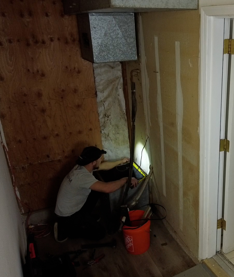 new furnace installation